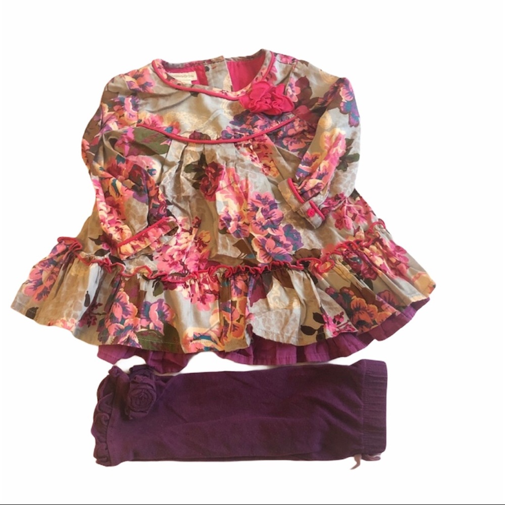 Monsoon floral outfit